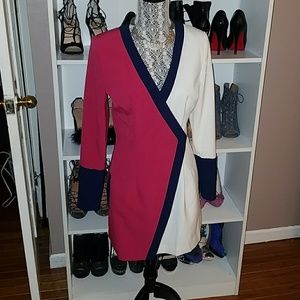 Multicolor Cocktail/Party Dress sz 8